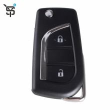 Best price black smart key remote 2 button car key generator for Toyota with  433 MHZ YS100567